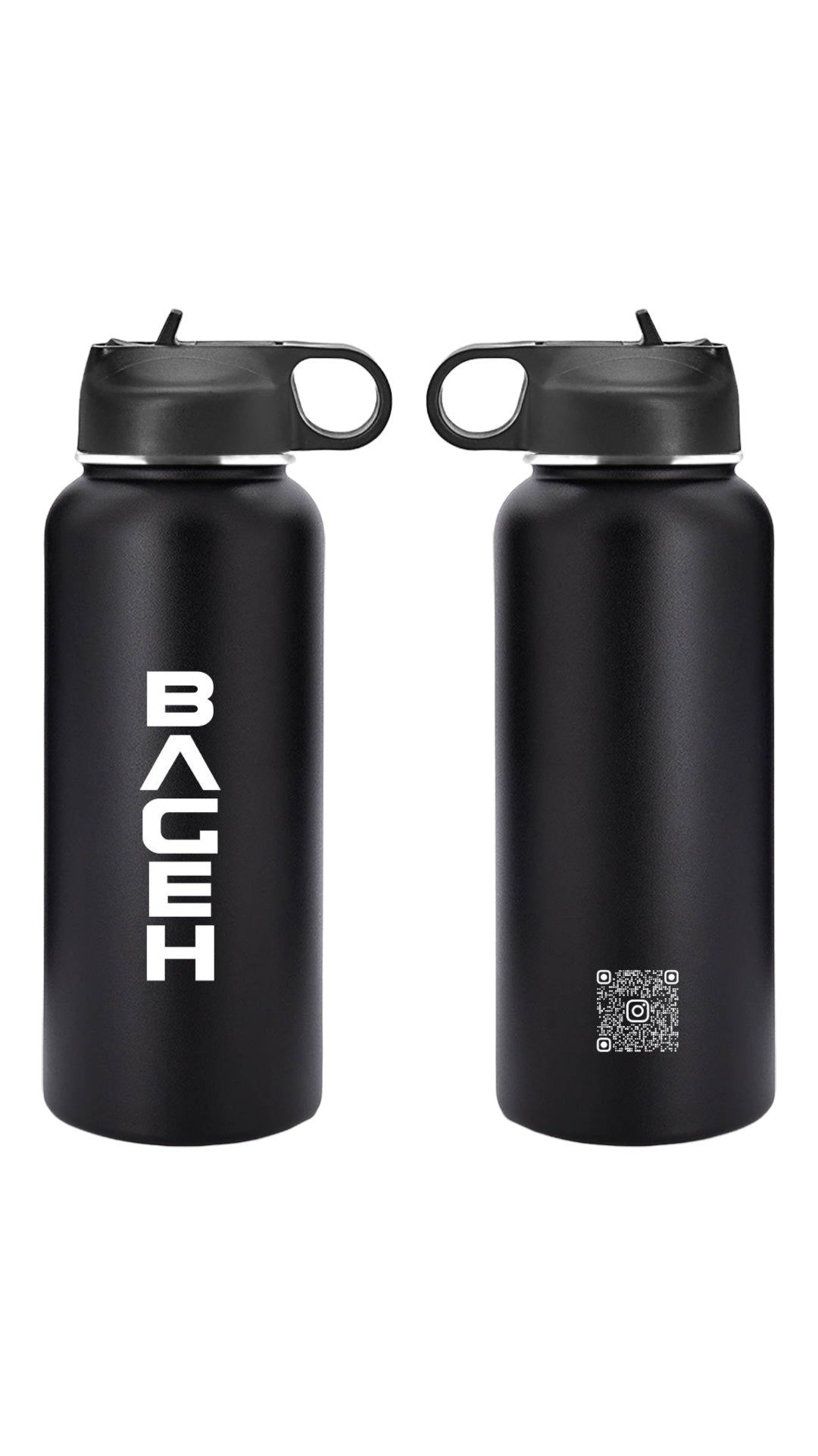 32oz Water Bottle with Straw Cap