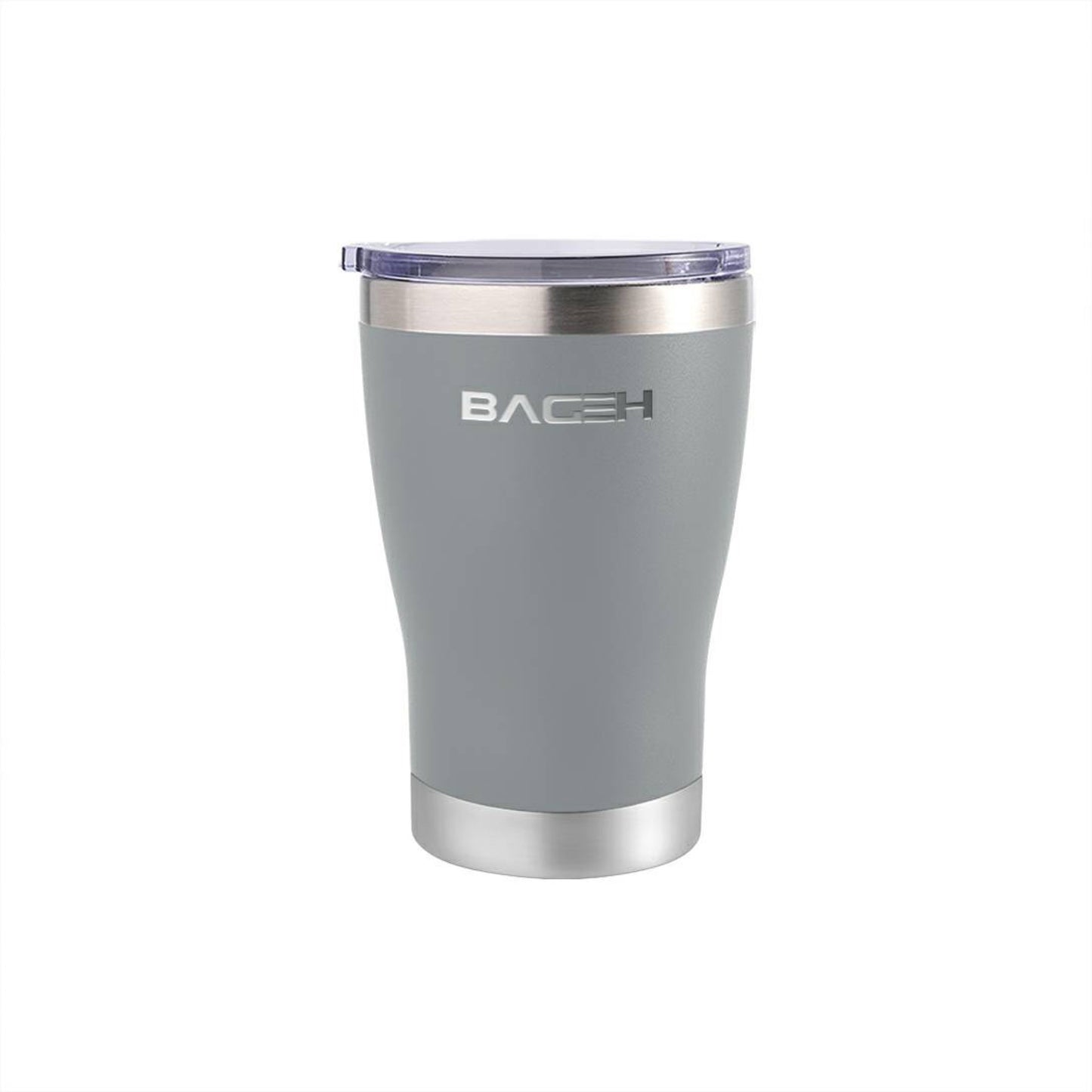 BAGEH CURVED TUMBLR 12 OZ - GREY