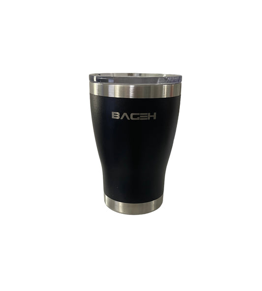 BAGEH CURVED TUMBLR 12 OZ - BLACK