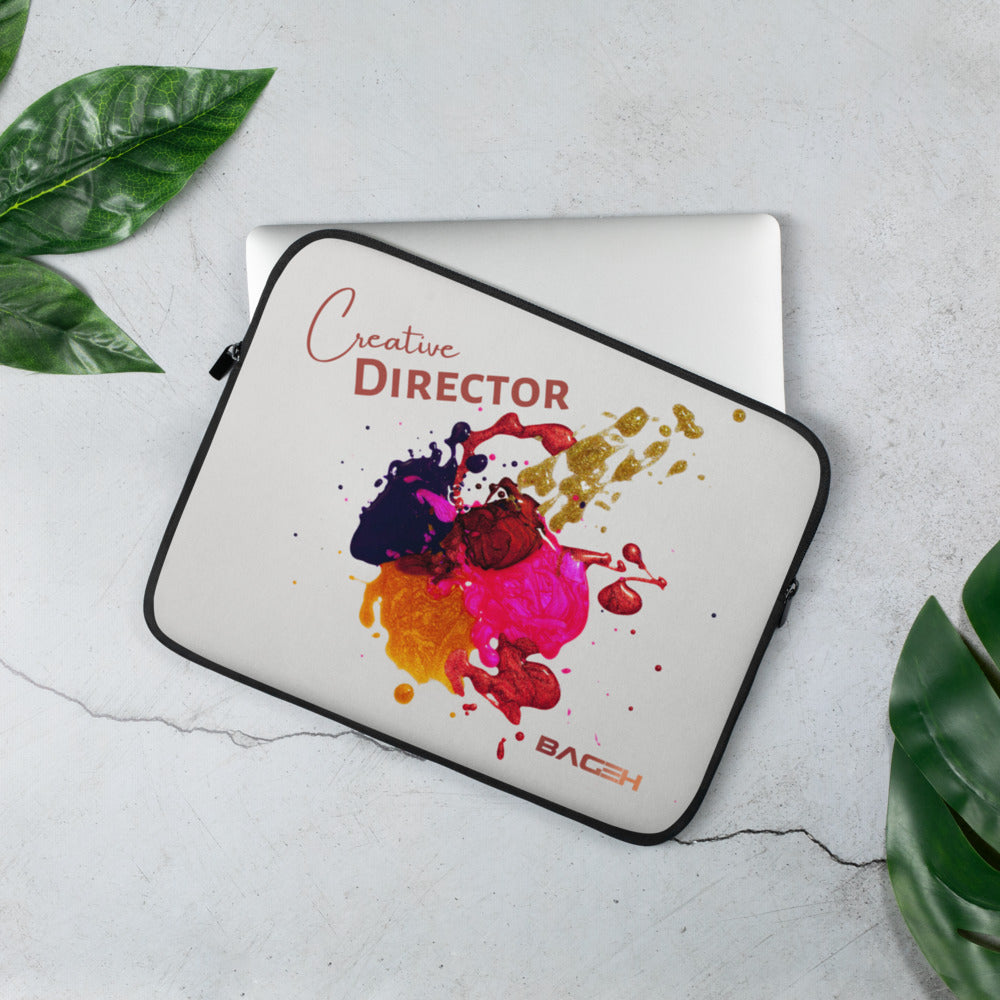 Water resistant Laptop Sleeve Creative Director Design