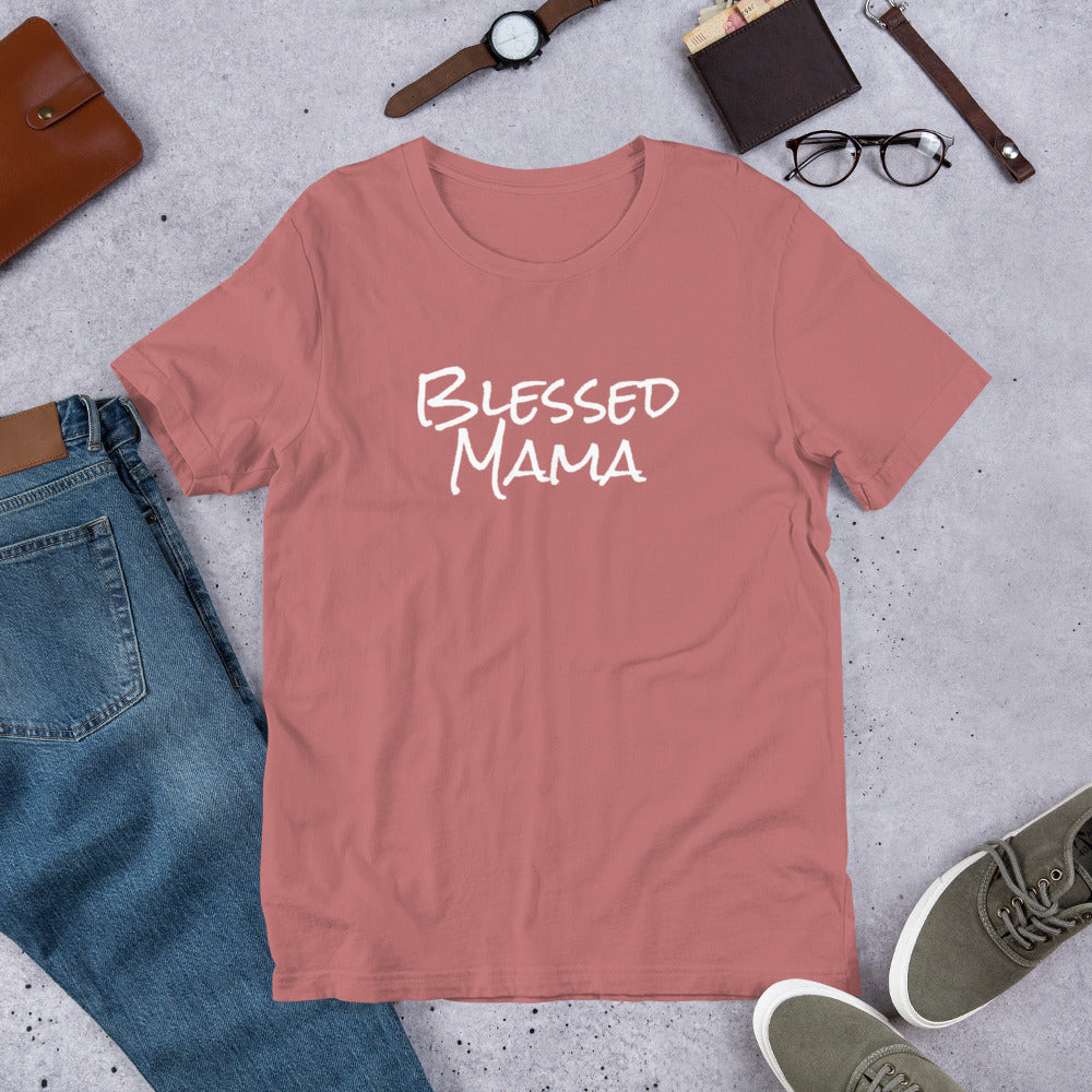 Women Blessed Mama Tee