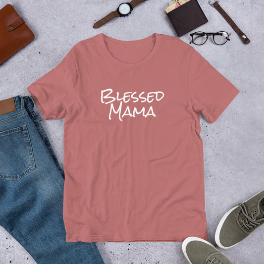 Women Blessed Mama Tee