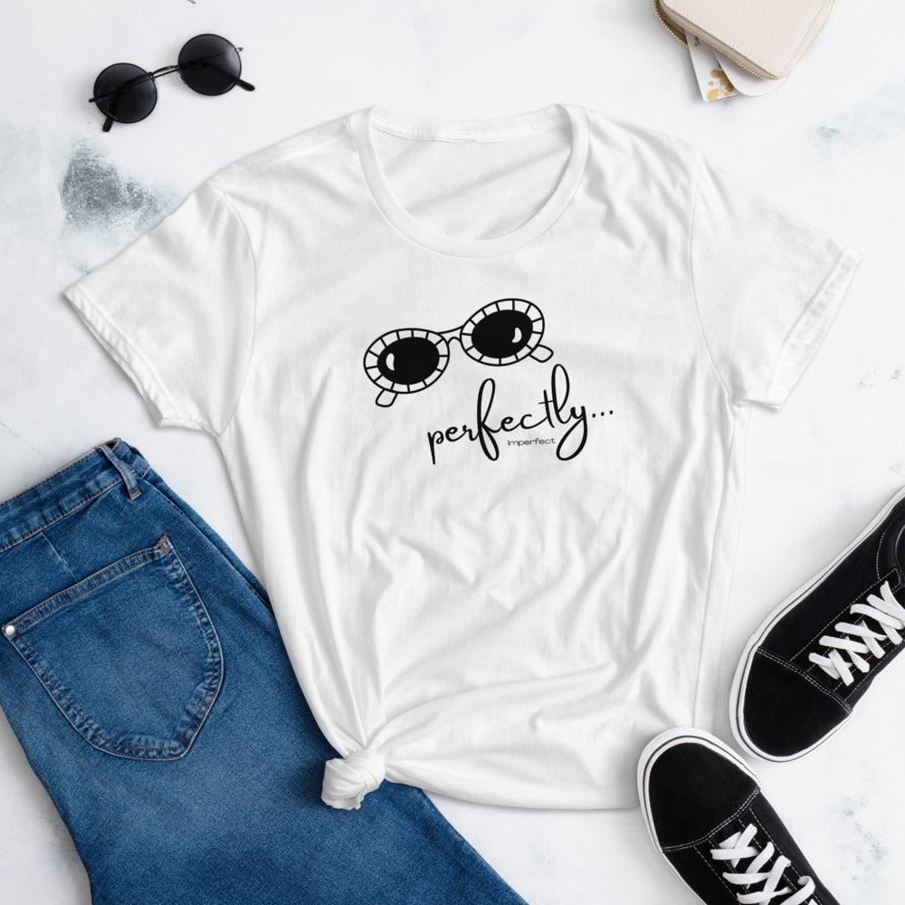 Women Perfectly Imperfect Tee White
